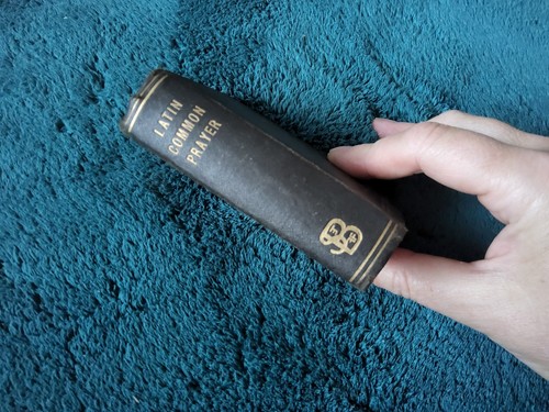 1899 latin common prayer book - 1899,