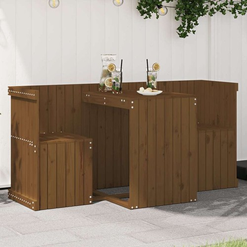 Seater balcony set honey - seater,