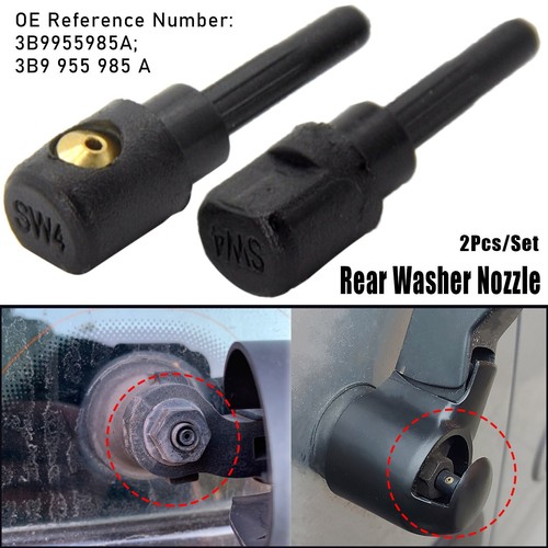 Rear window spray wiper - 2x,