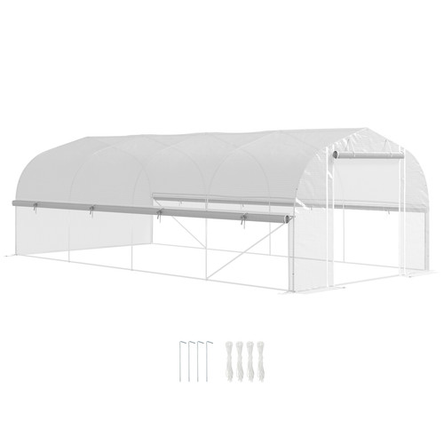 6x3x2m walk polytunnel - 6x3x2m, in