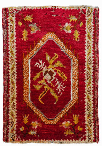 Anatolian antique wool rug - anatolian,