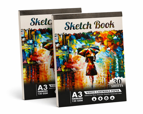 Sketch book top - book,