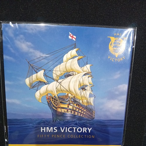 Hms victory five 50p - hms, set