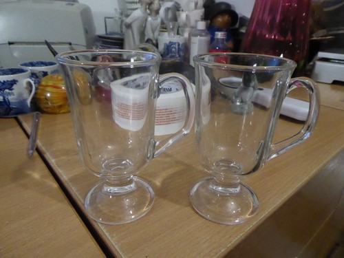 Irish coffee glass - 2, mugs