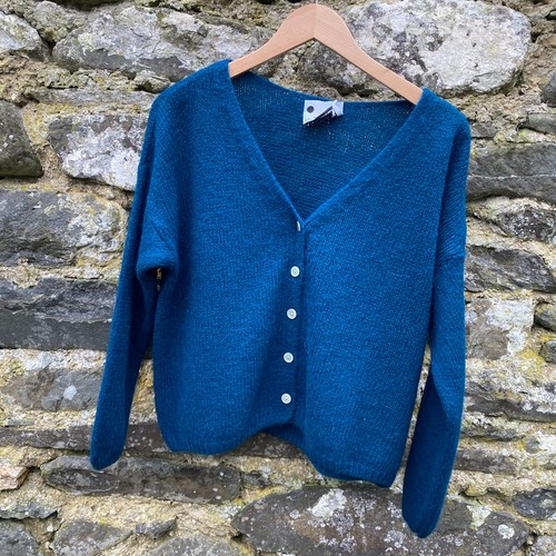 Cardigan soft wool mohair - cardigan,