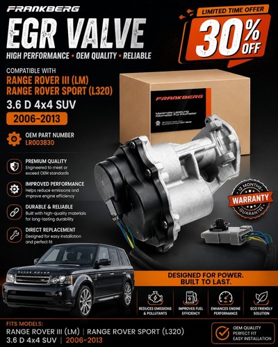 Egr valve for range - egr, rover