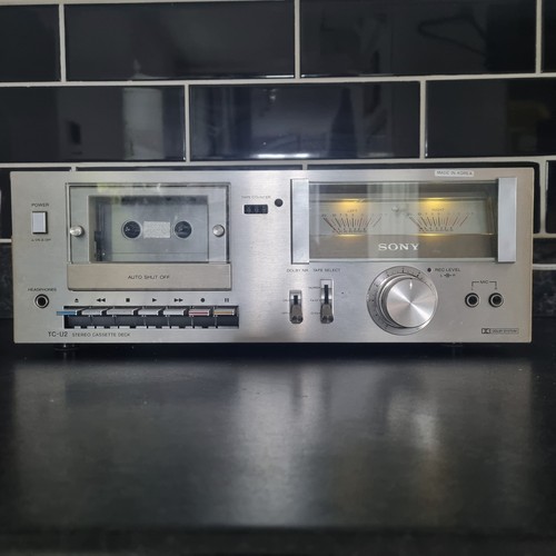 Sony cassette tape deck - tc-u2,
