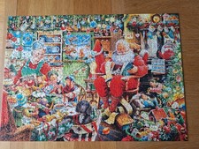 Ravensburger 1000pc Christmas Jigsaw, colourful, complete & great festive fun