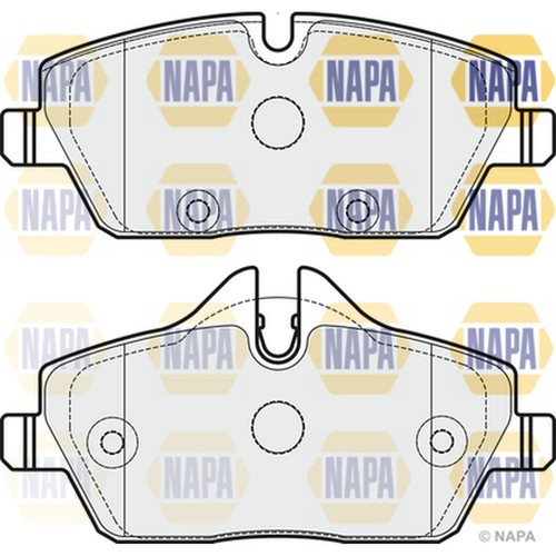 Brake pads set for mini - brake,
