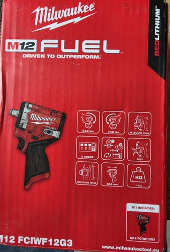 Milwaukee m12fciwf12g3 12v - milwaukee,