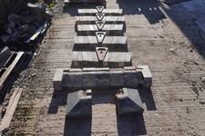 5 Sets Of Victorian Decorative Brick Window Headers And Cills In Staffy Blue