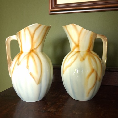 Pair vintage falcon ware - falcon,
