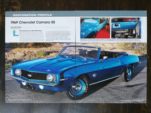 1969 chevrolet camaro - chevrolet, ss