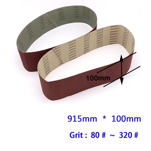Sanding belts 100mm 915mm - sanding,