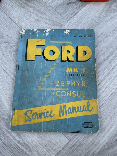 Ford zephyr consul - ford,