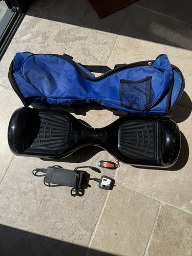 Black segway with charger - black,