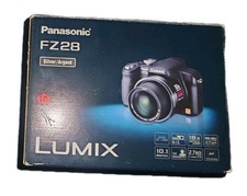 Panasonic Lumix FZ28 Digital Camera (Silver) - Complete  Boxed & Working VGC