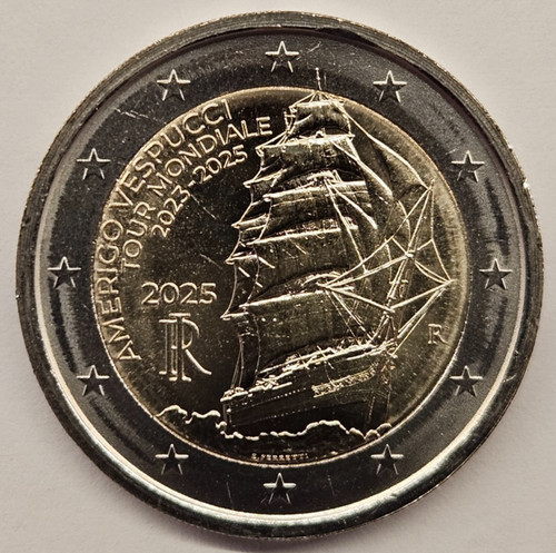 Italy euro coin - 2,