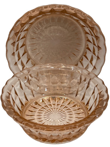 Pink windsor jeanette - jeanette, glass
