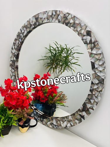 Bright ocean pearl mirror - 18",