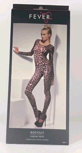 Fever cheetah print bodysuit - print,
