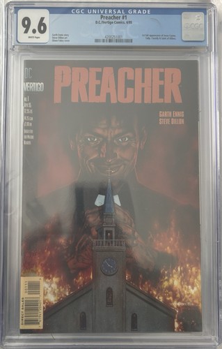 Preacher comic book dc - preacher,