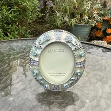 Argento SC Small Enamelled With Swarovski Elements Photo Frame