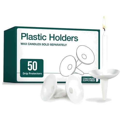 Plastic candle drip - plastic,