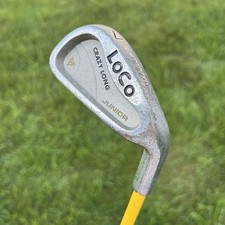 Dunlop LOCO CRAZY LONG Junior Golf Club Single 7 Iron 29” Graphite Shaft RH