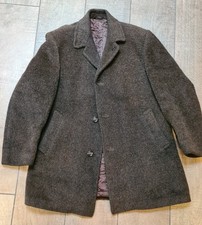 Vintage Llama Wool Coat Mens