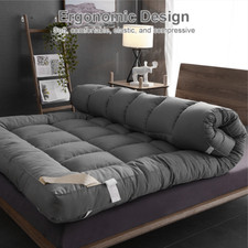 HOTEL QUALITY MATTRESS TOPPER 4INCH / 10CM THICK TOPPERS SINGLE DOUBLE KING