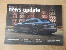 Porsche News Update UK brochure - Edition 1 2017 Pan Sport Turismo 911 GTS GT3