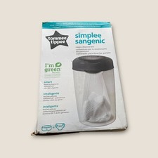 Tommee Tippee Slim Design Grey Simplee Sangenic Diaper Disposal Bin (87003103)