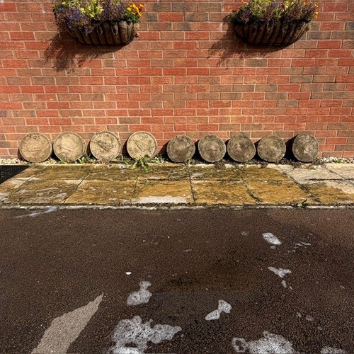 Garden stepping stones x10 x5 - garden, (x5