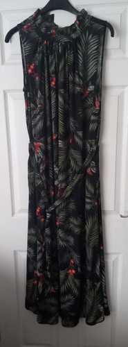 Biba multi floral high - biba, neck
