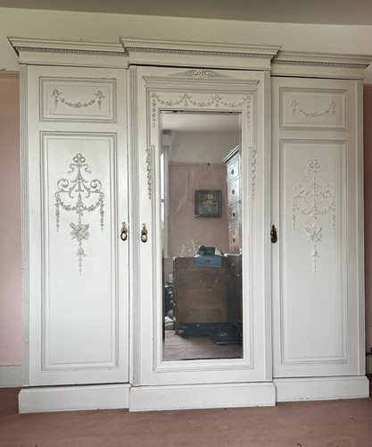 Antique edwardian triple - antique,
