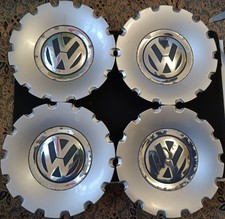 4x Used Original VW Passat B7 Alloy Centre Cap (D-175) 3C0601149A