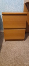 Ikea Malm Bedside Drawers