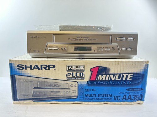 New sharp vhs vcr - sharp, vc