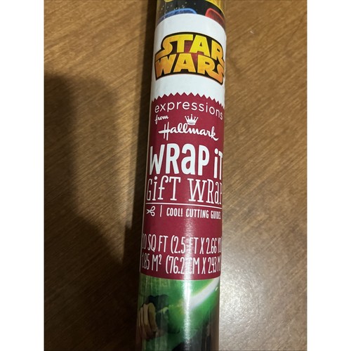 Star wars hallmark wrapping - star,