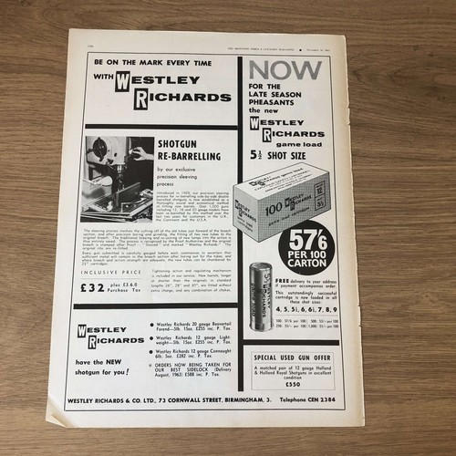 Guns02 magazine advert 12x9 - magazine,