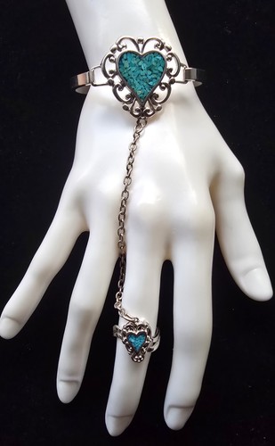 Vtg ege silver tone - 89, mosaic