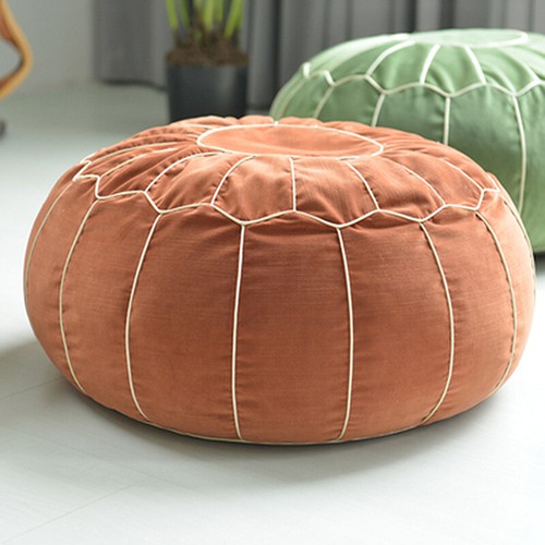 Round moroccan velvet - round,