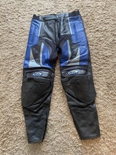 RK Ladies Race Leather Motorbike Motorcycle Trousers UK 14 = 31"- 32" Waist (T50