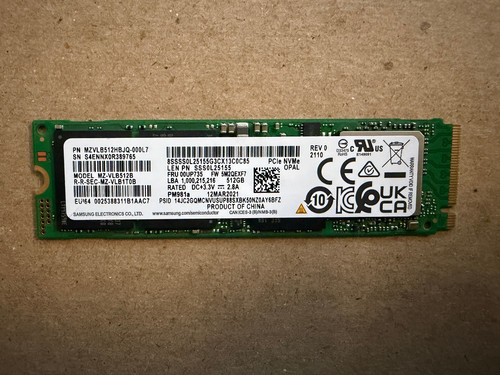 Samsung pm981a nvme 512gb - pm981a,