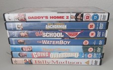 Will Ferrell And Adam Sandler American Comedy Film DVD Bundle x7