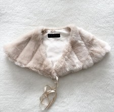 Debut Faux Fur Capelet Cape