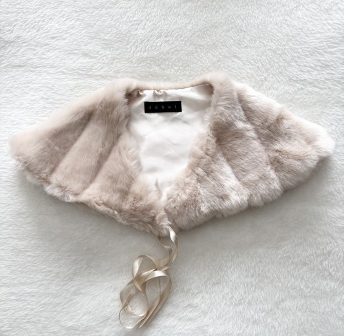 Debut faux fur capelet - fur, cape
