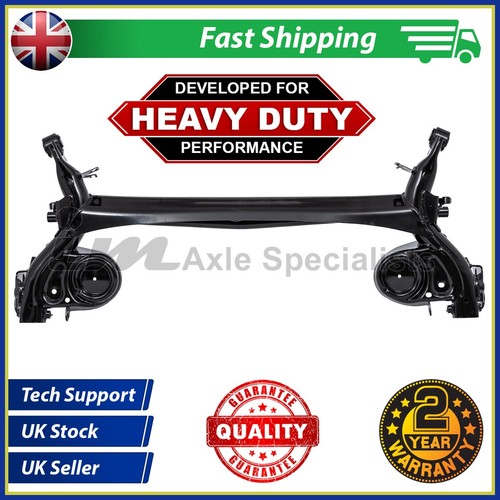Heavy duty rear axle for - duty,