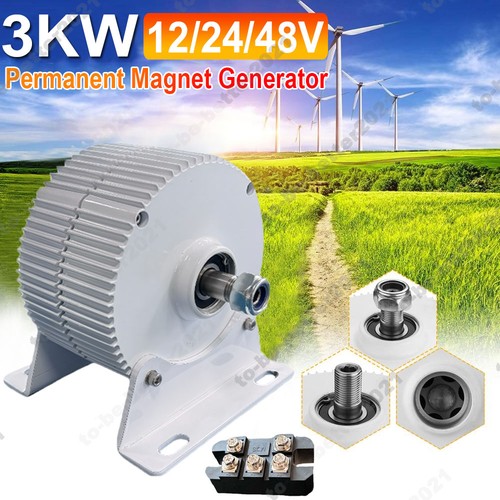 3kw 48v permanent magnet - 12/24/48v,